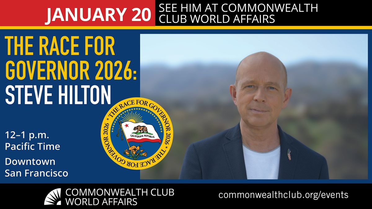 The Race for Governor 2026: Steve Hilton