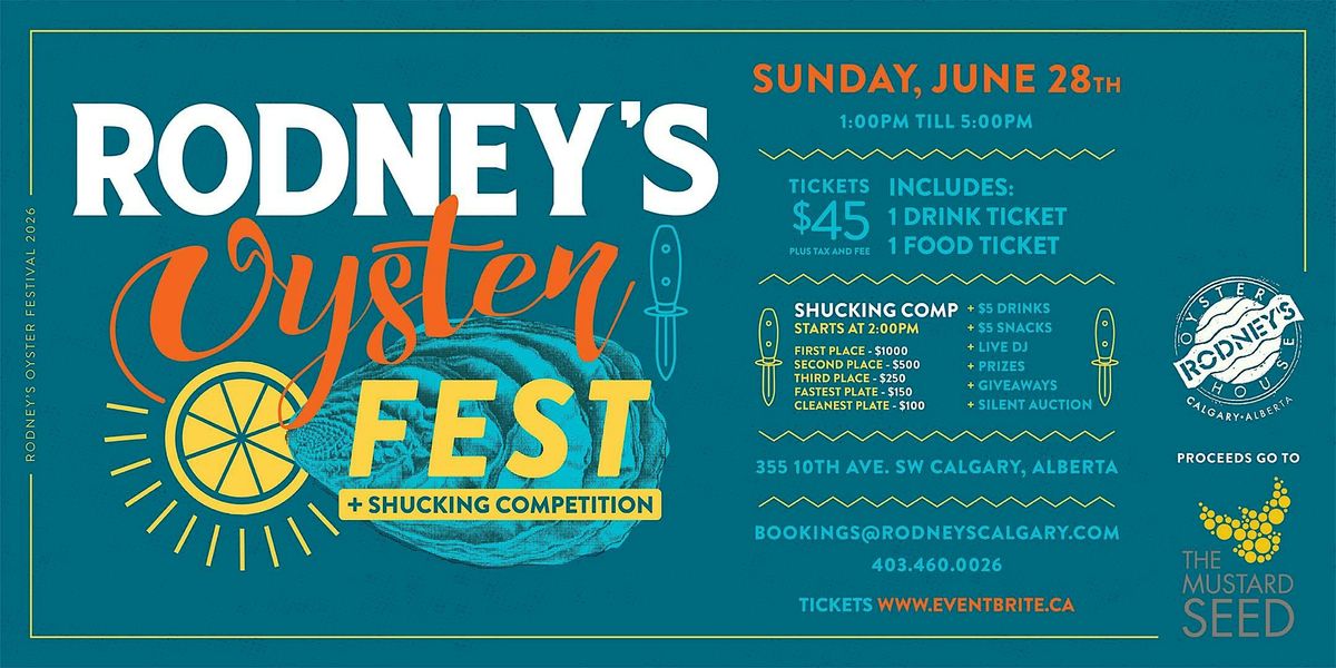 Rodney's Oyster Fest 2026