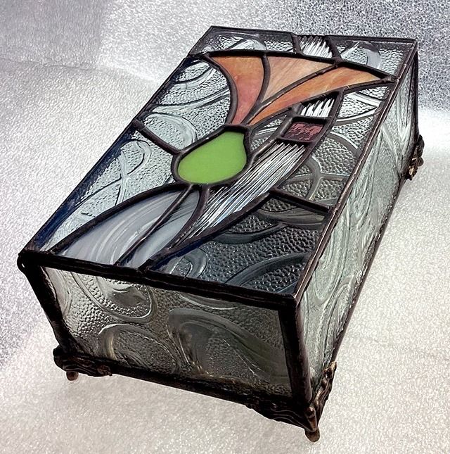 Mackintosh Inspired Jewelry Box Glass Class