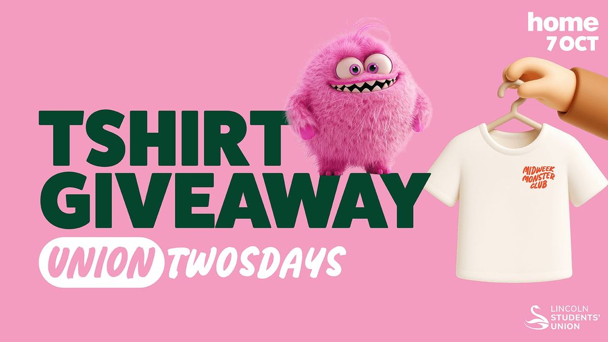 Union Twosdays Presents: The T-Shirt Giveaway \ud83d\udc55
