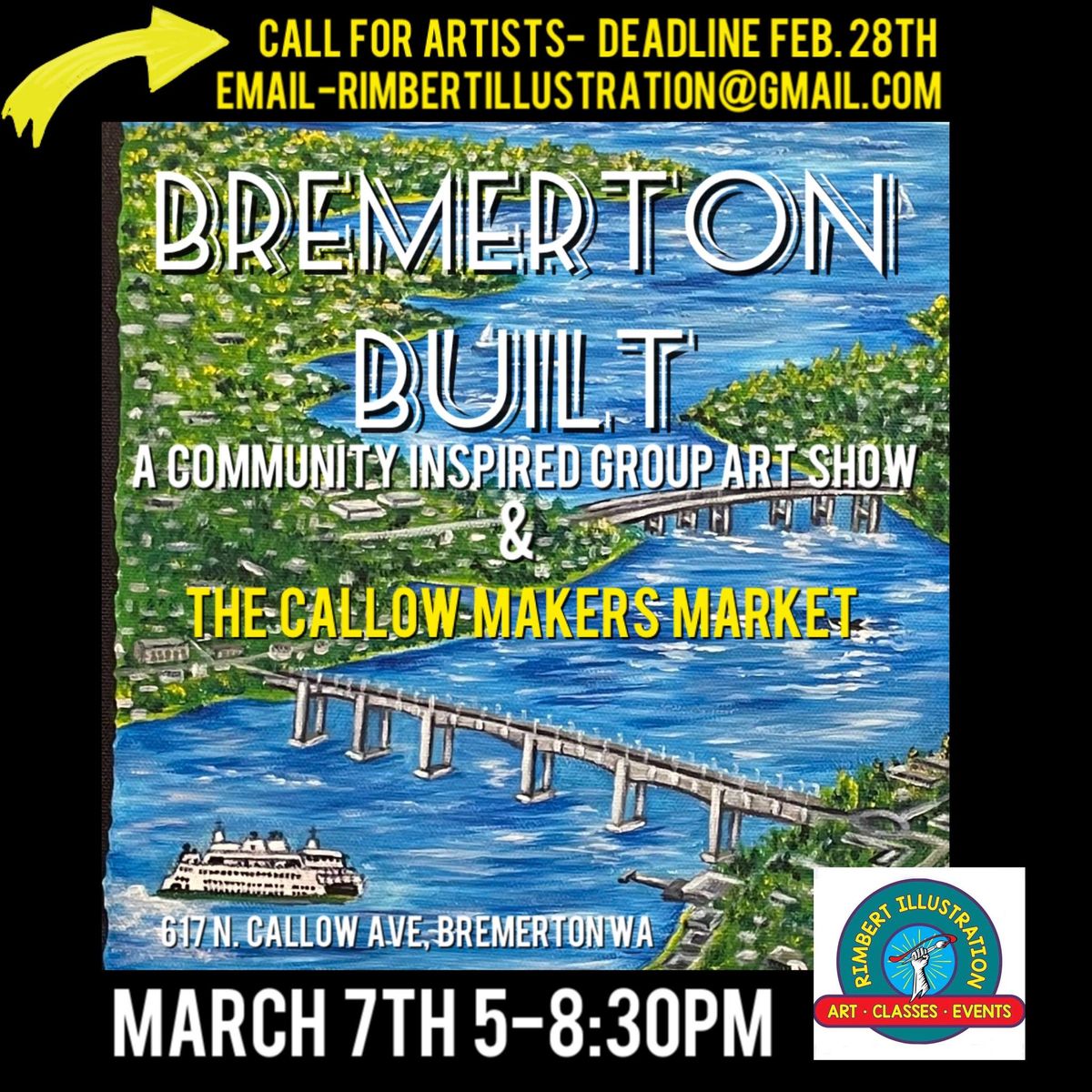 Bremerton Built Group Art Show and Callow Makers Market