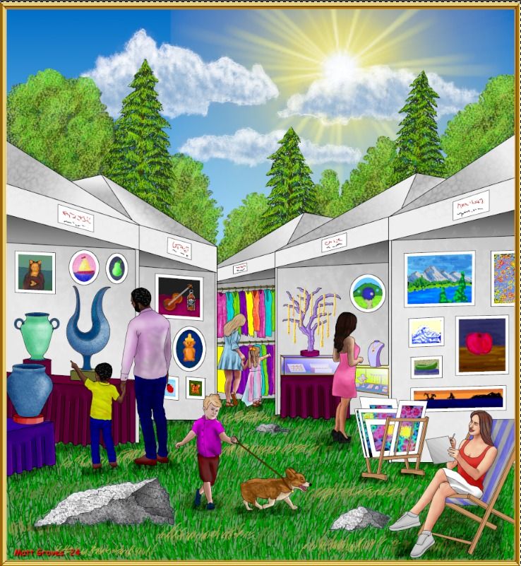 61st Annual Bluff Park Art Show - 2024