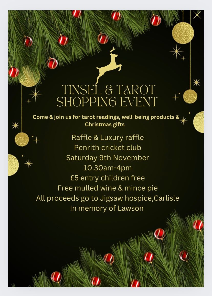 Tinsel & Tarot shopping event 