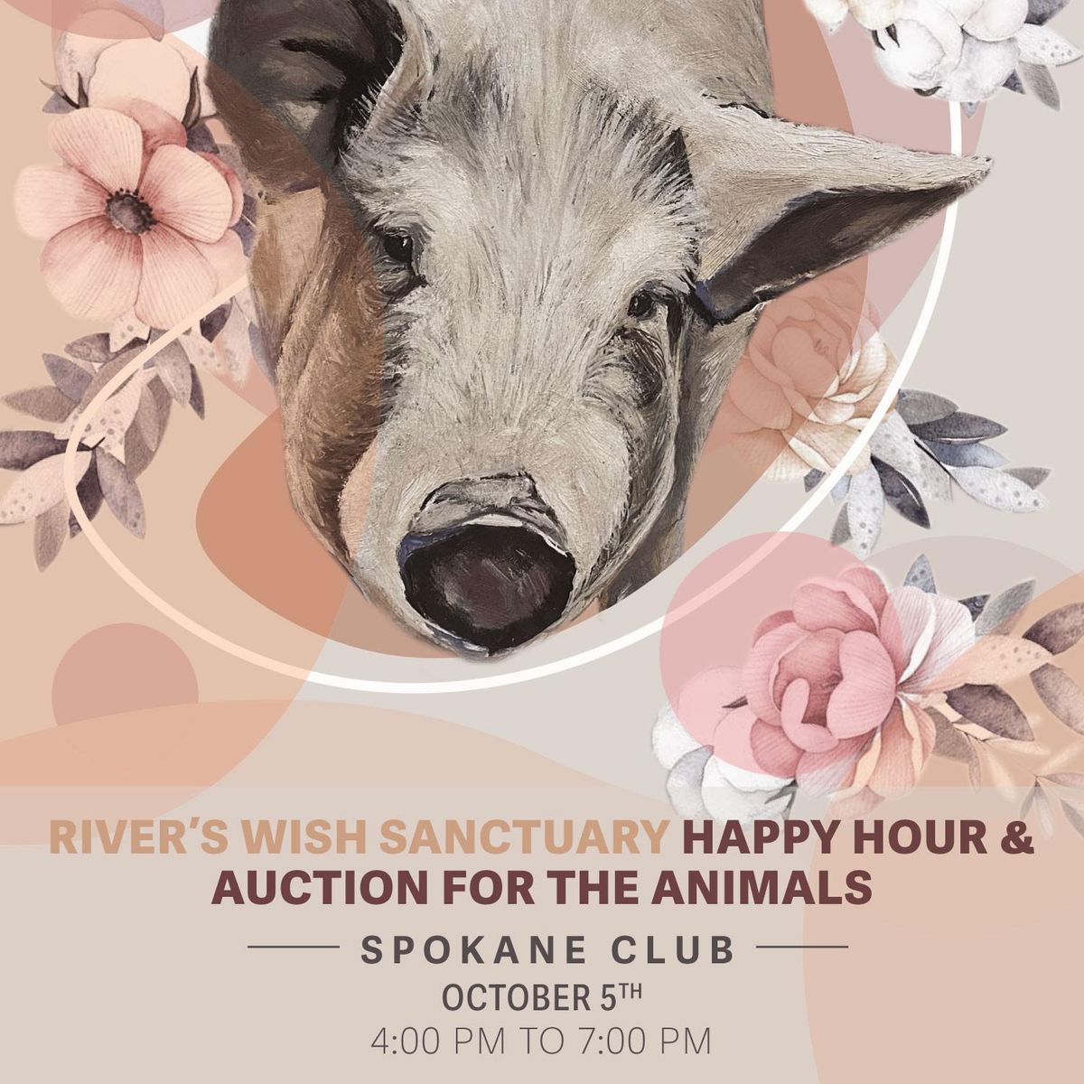 River's Wish Sanctuary Happy Hour & Auction For The Animals