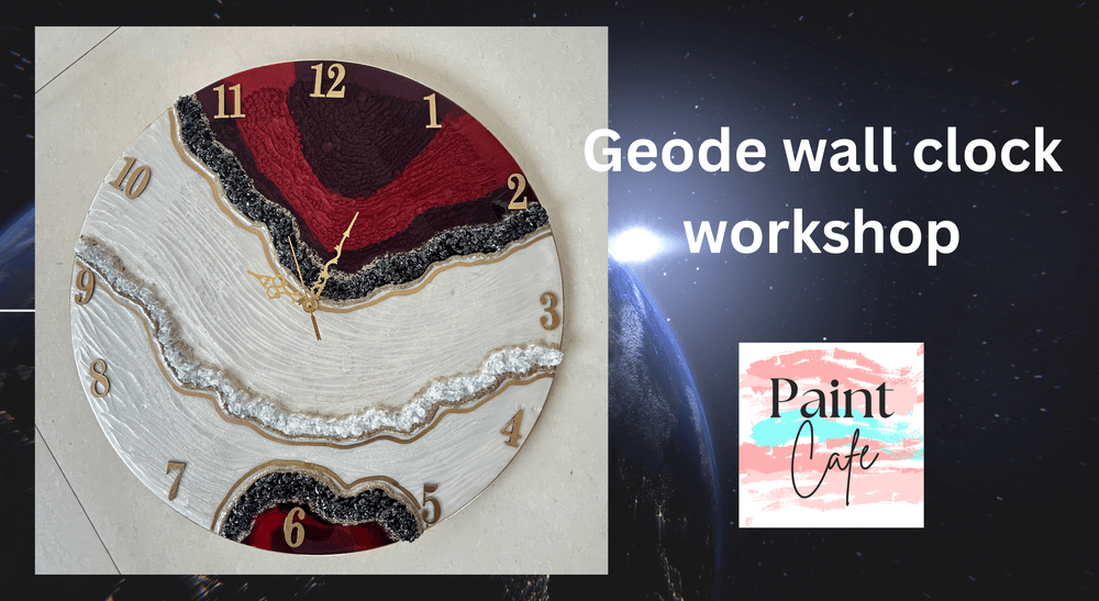 Geode Wall Clock Workshop