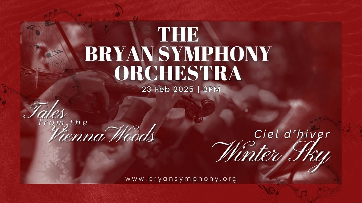 Bryan Symphony Orchestra February Concert