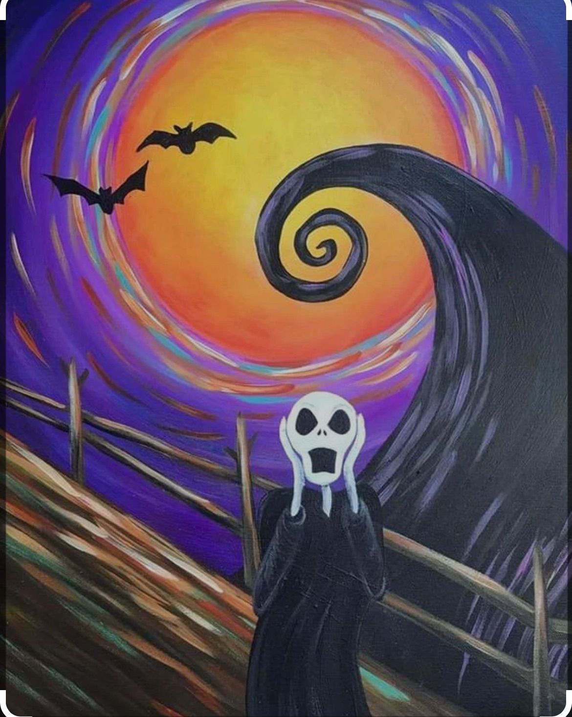 Spooky Paint night @ Mykie\u2019s 