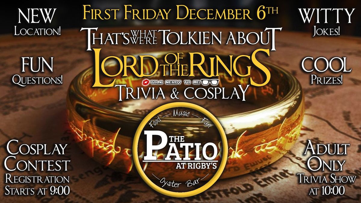 LOTR Trivia & Cosplay at The Patio