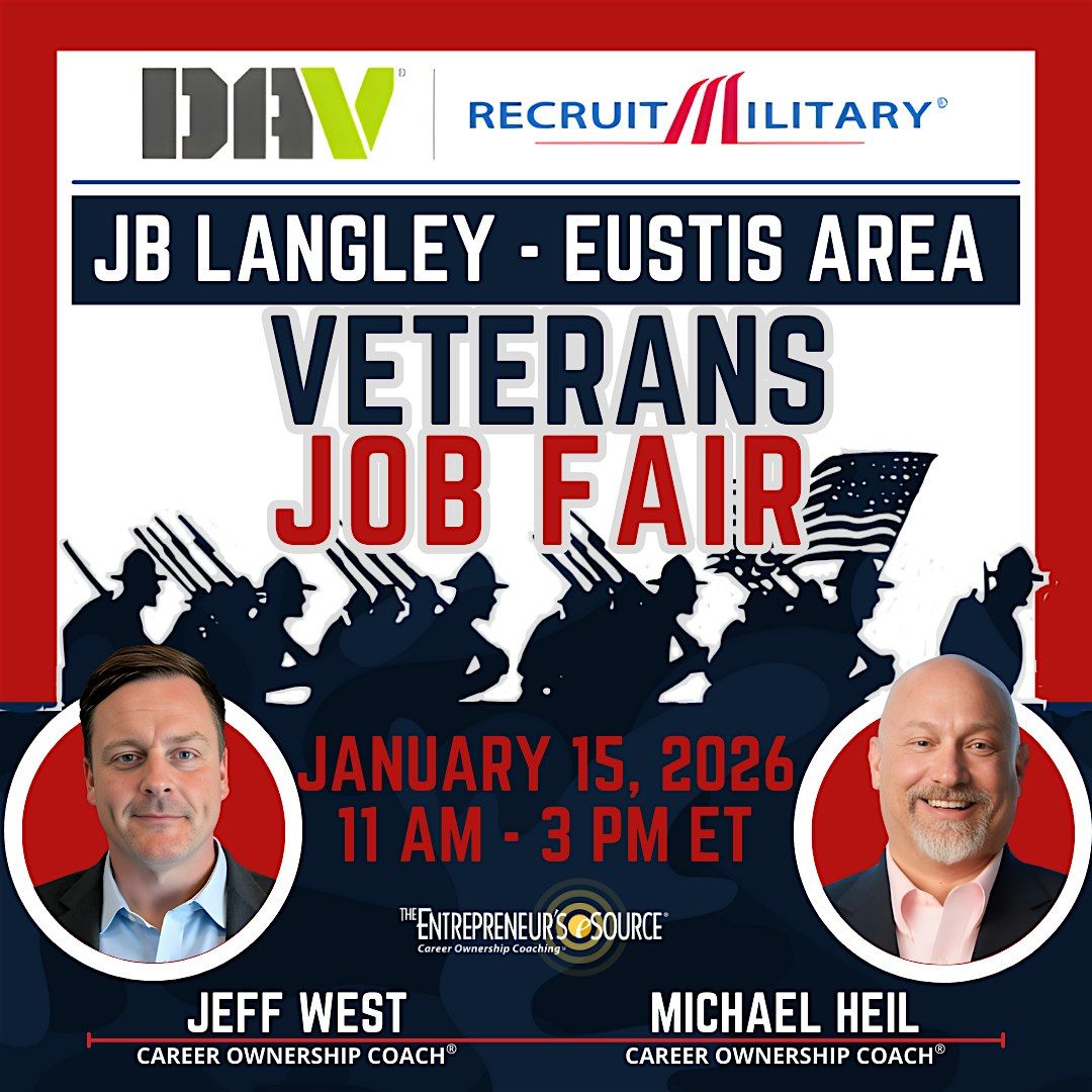 JB Langley \u2013 Eustis Area Veterans Job Fair