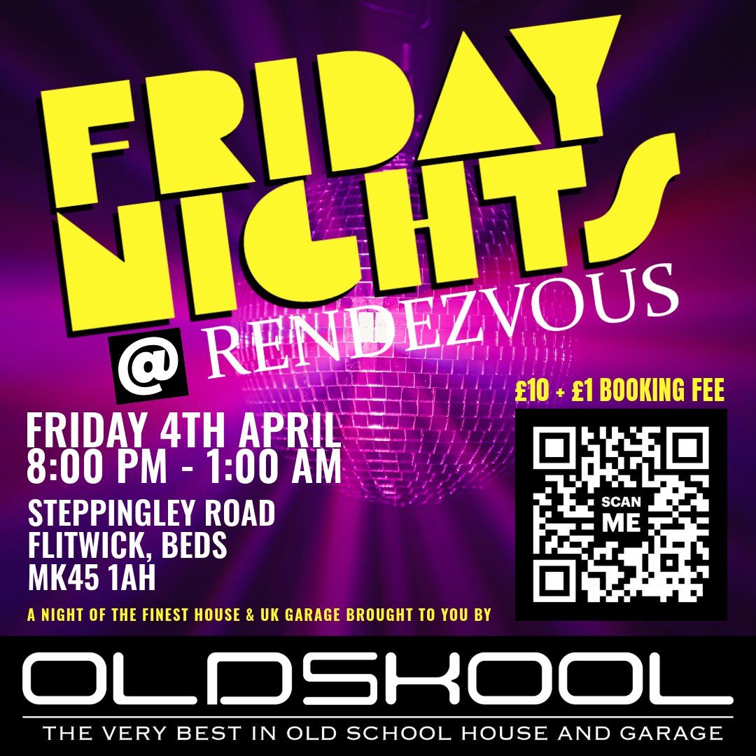 FRIDAY NIGHTS @ RENDEZVOUS - Garage Night