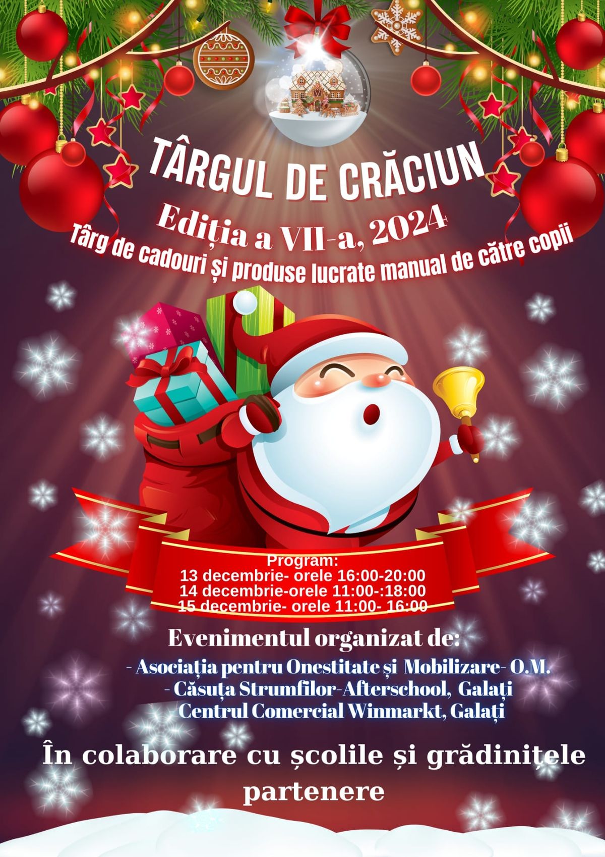 T\u00e2rgul de Cr\u0103ciun - eveniment caritabil 