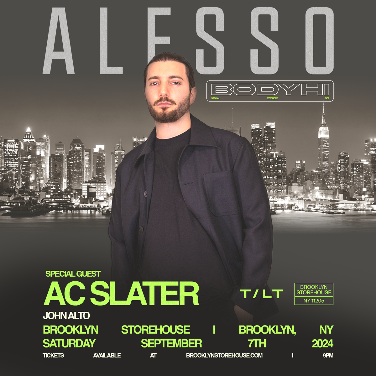 BSH 001: Alesso (Saturday) in New York City