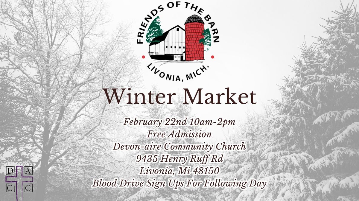 Livonia Winter Craft Market presented by The Wilson Barn