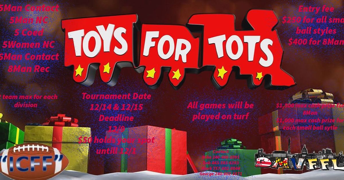 Toys for Tots Flag Football Tournament