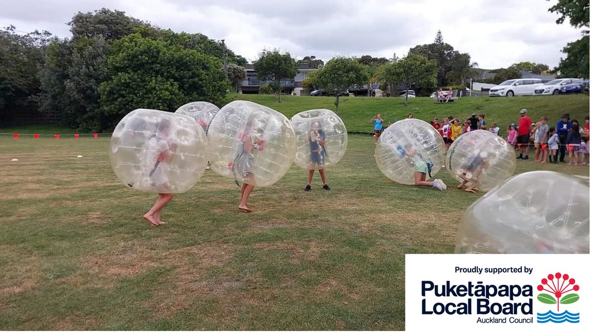 Kiwi Bubble Soccer - Gilletta Road Park - 3 Jan 2025