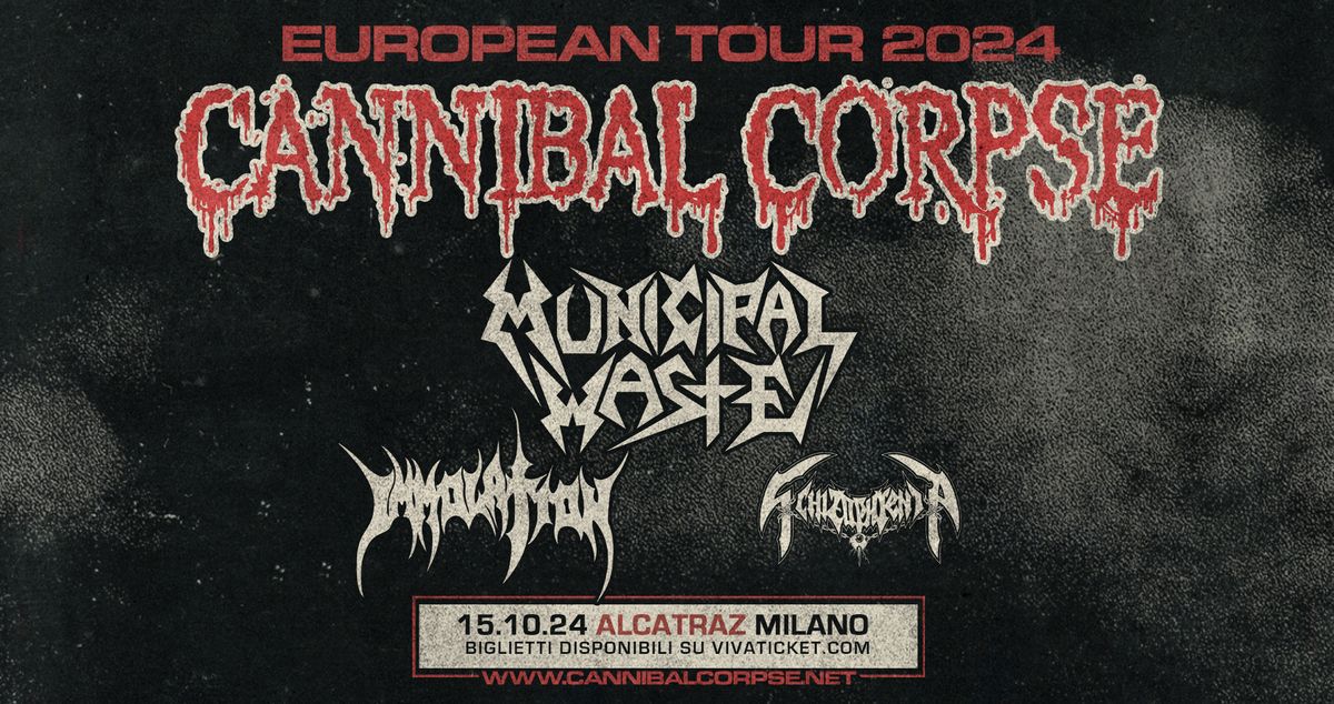 Cannibal Corpse | Milano, Alcatraz