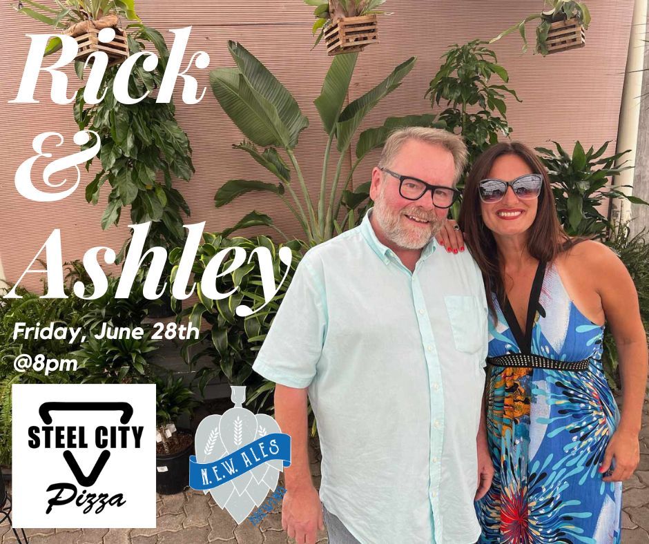 Rick & Ashley at NEW Ales\/Steel City Pizza 