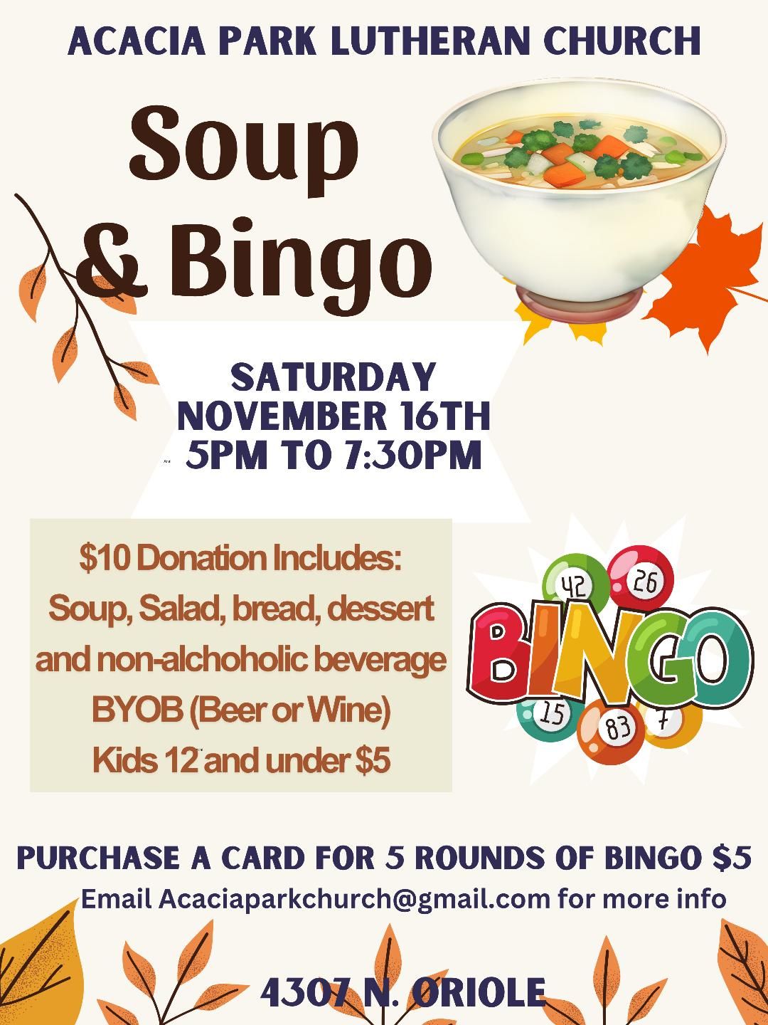 Soup and Bingo