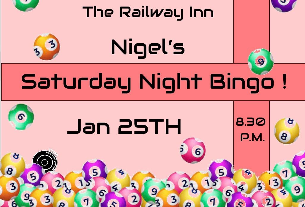 Nigel\u2019s Saturday Night Bingo