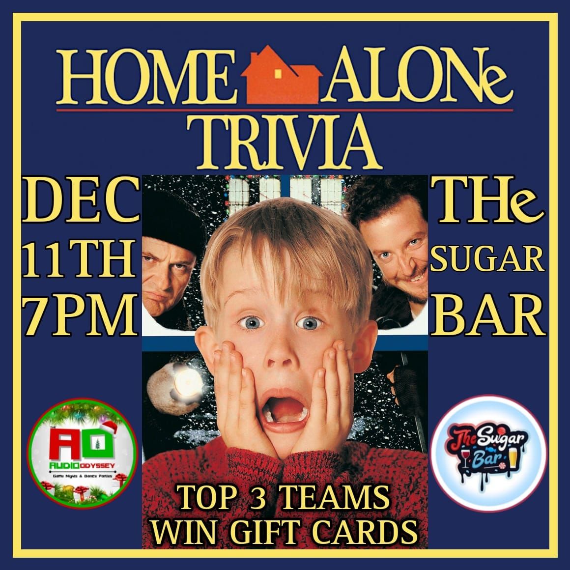 Home Alone 1 & 2 Trivia Night 