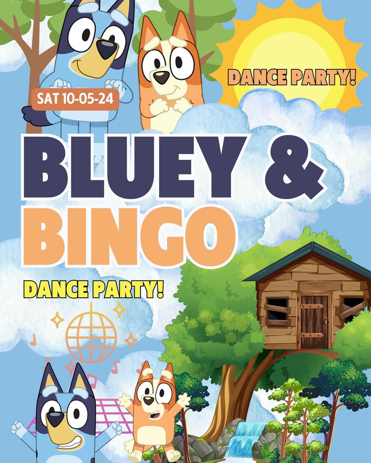 Bluey & Bingo Dance Party Meet & Greet