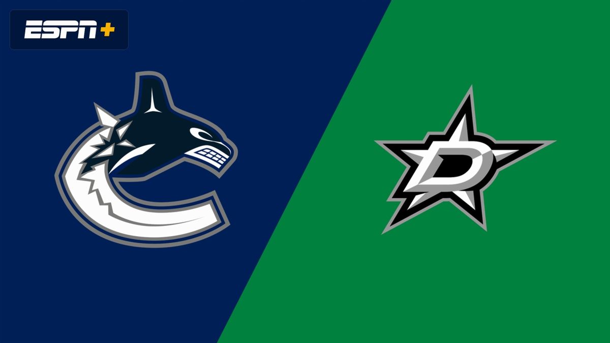 Vancouver Canucks at Dallas Stars
