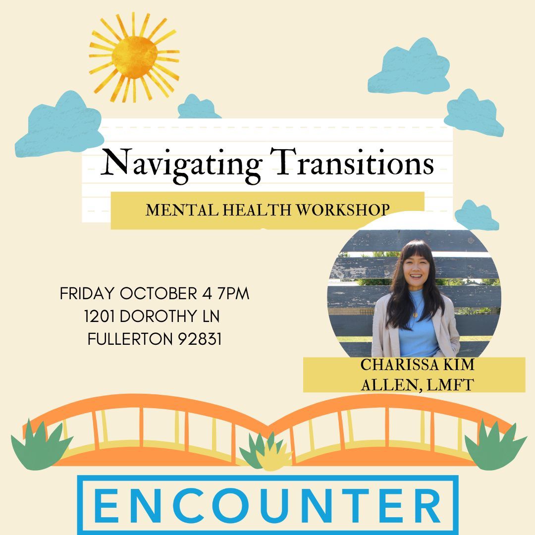 Navigating Transitions: A Mental Health Workshop