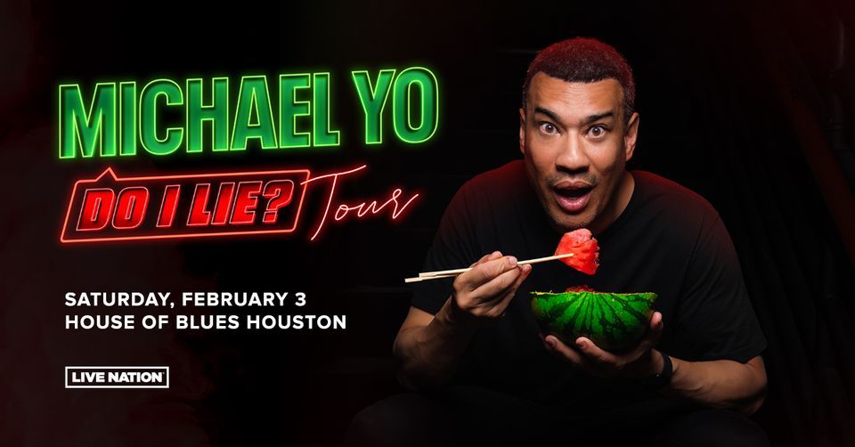 Comedian Michael Yo the DO I LIE TOUR