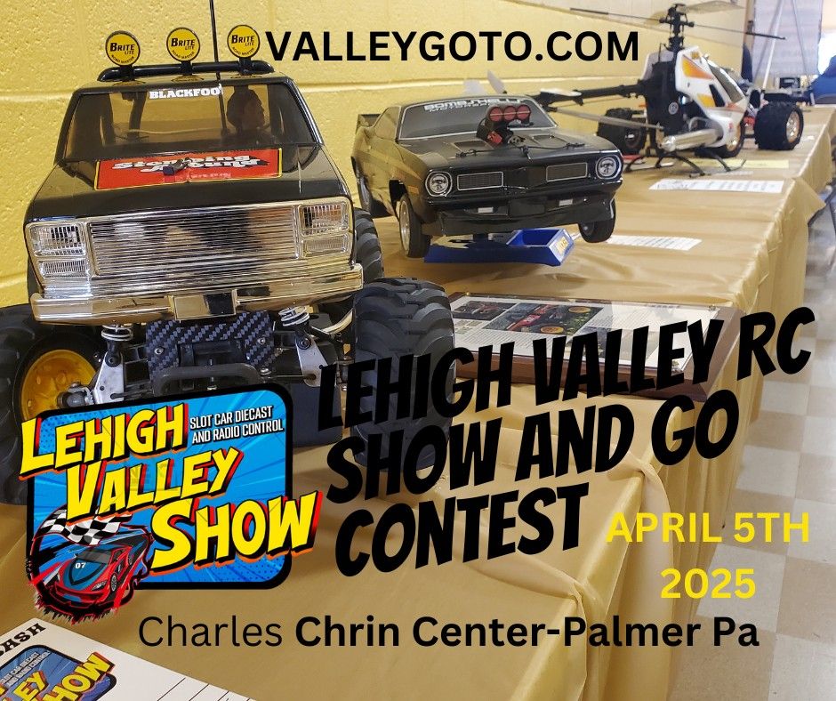 Lehigh Valley Slot Car Show and LV RC Tail and Scale Crawl Trail