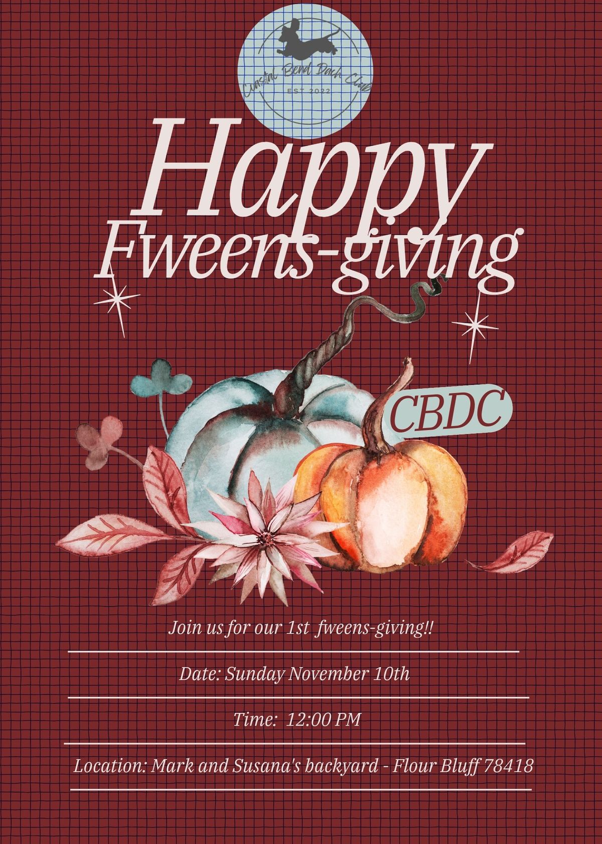 CDBD Fweens-giving 2024