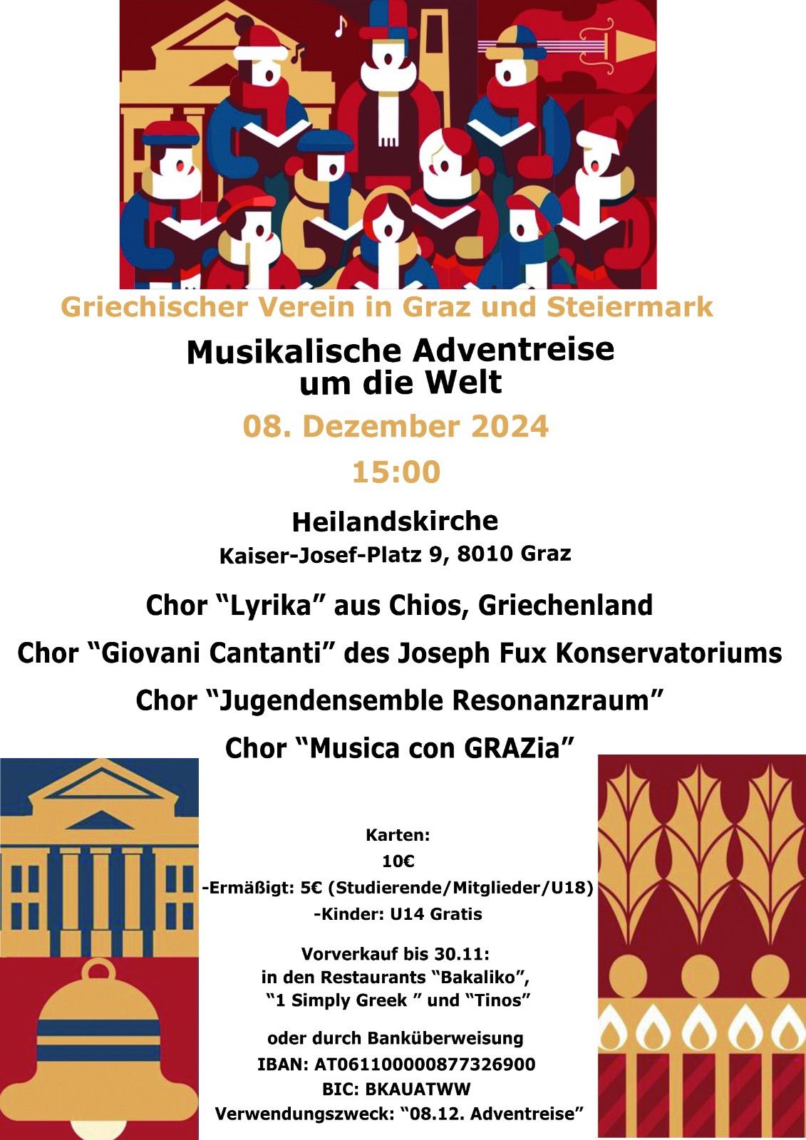 Musikalische Adventreise um die Welt