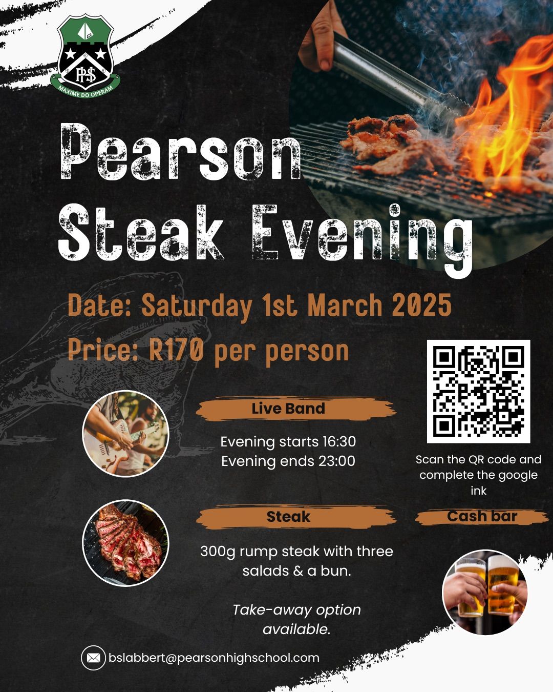 Pearson Steak Evening 