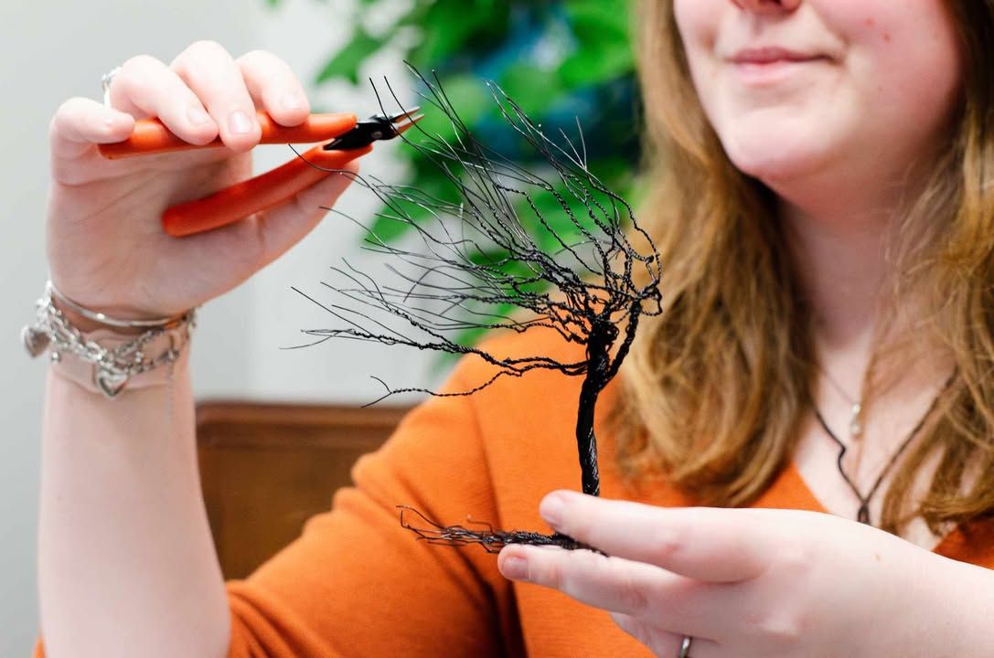 Tree Wire Sculpture