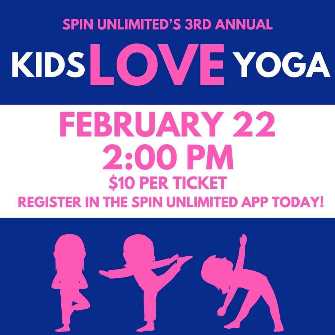 KIDS LOVE YOGA IS BACK!