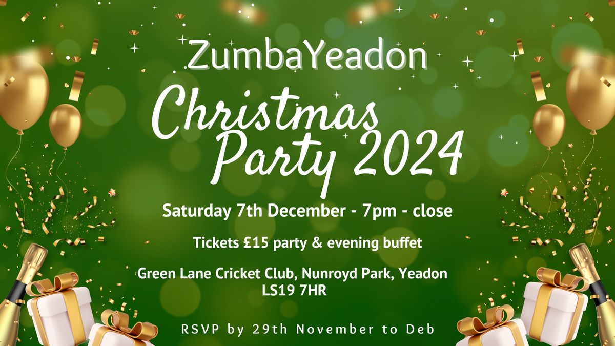 \u2728 The ZumbaYeadon Christmas Party 2024 \ud83e\udd42