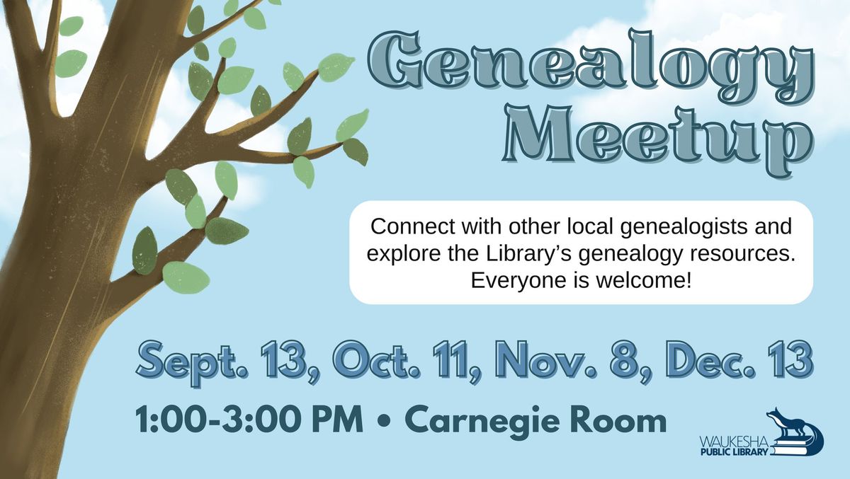 Genealogy Meetup