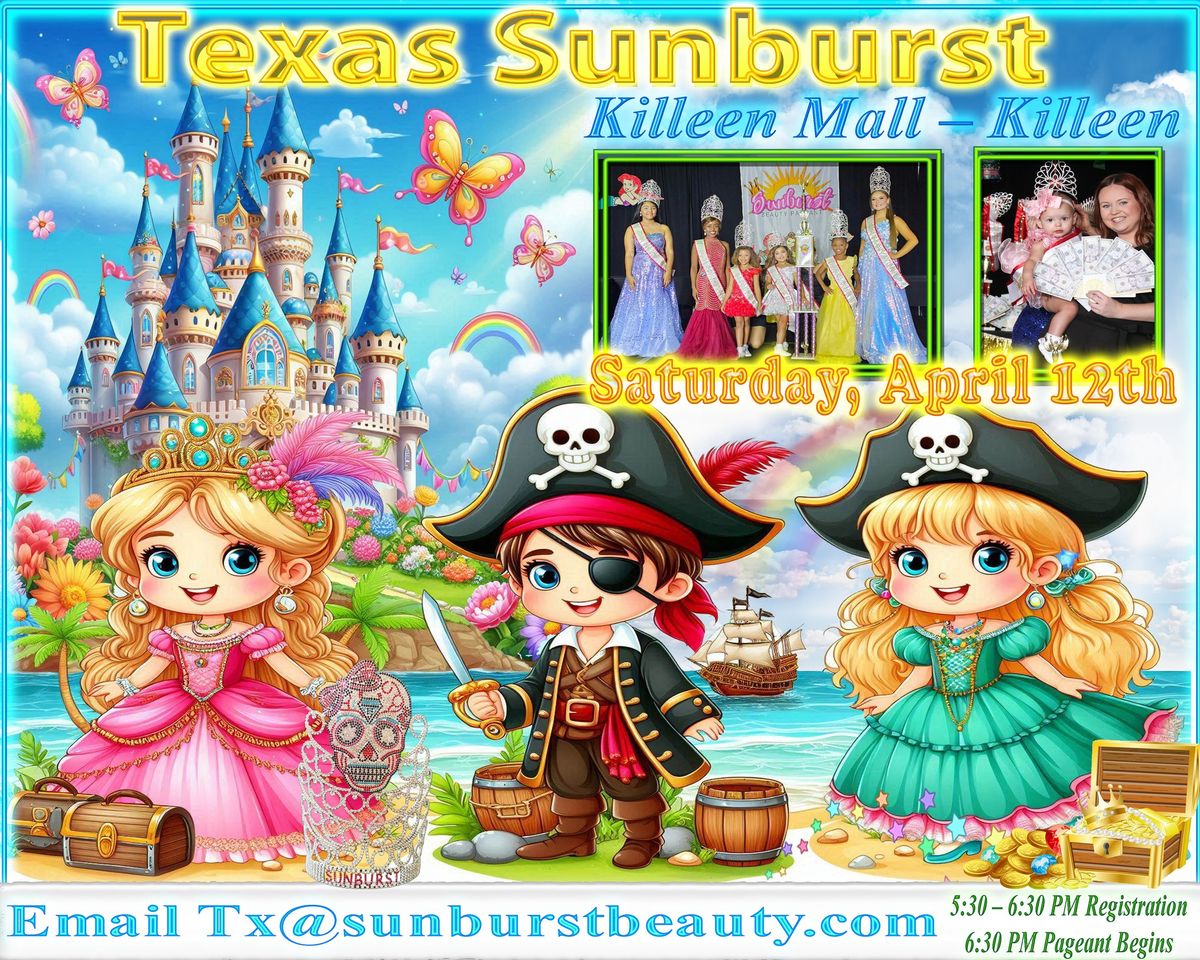 Killeen Mall Pirate & Princess Sunburst Pageant!