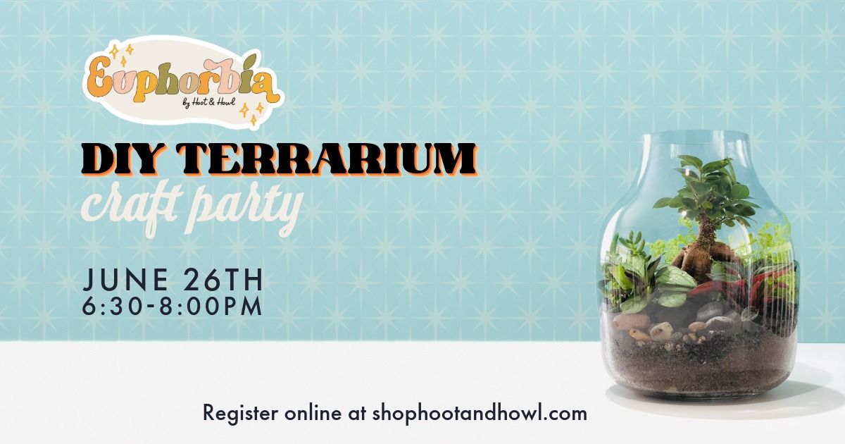 DIY Terrarium Craft Party