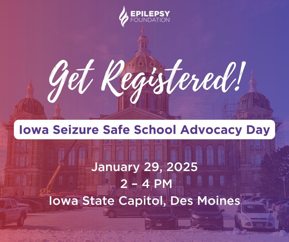 Iowa Seizure Safe School Advocacy Day at the IA State Capitol