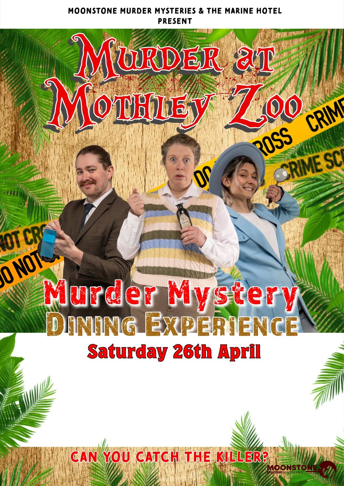 Murder Mystery Dinner - 'Murder At Mothley Zoo' 