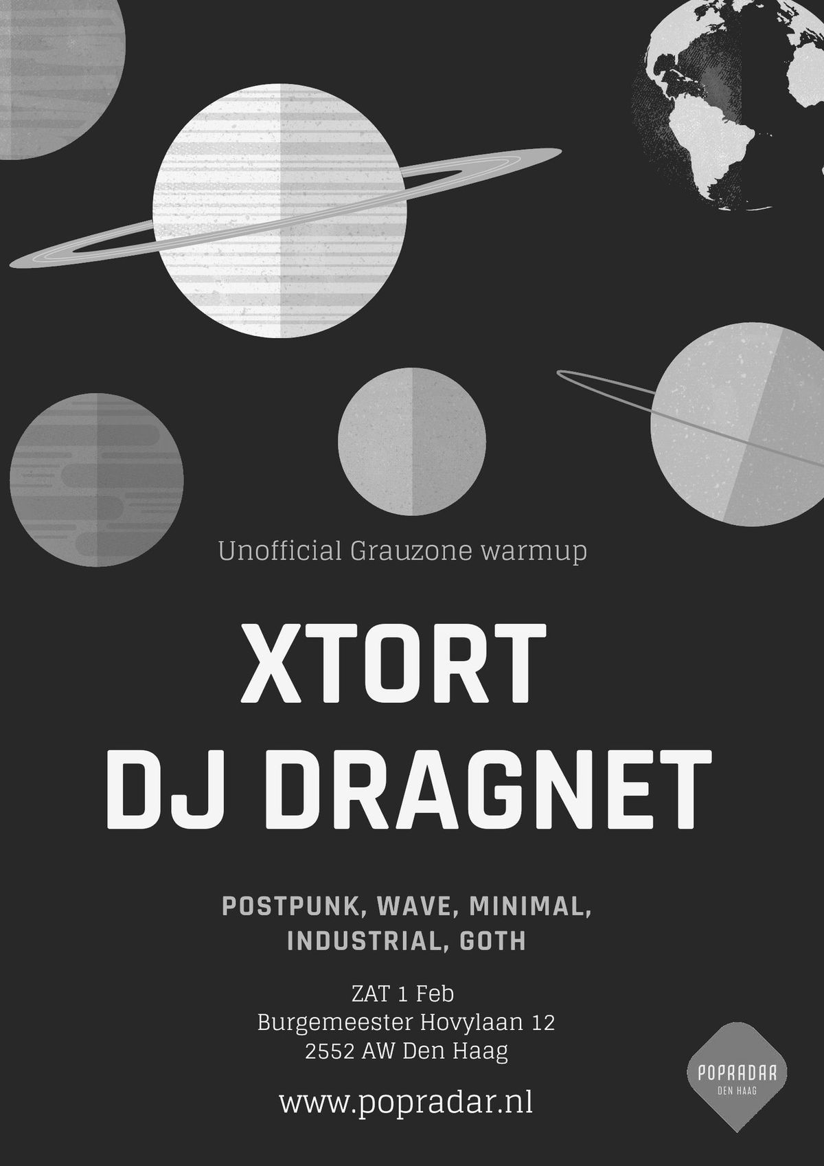 Unofficial Grauzone warmup xtort & dj Dragnet 