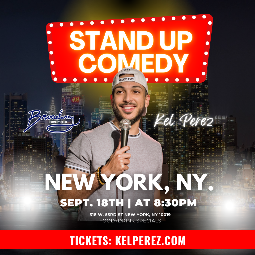 Kel Perez at Stress Factory Comedy Club - Bridgeport