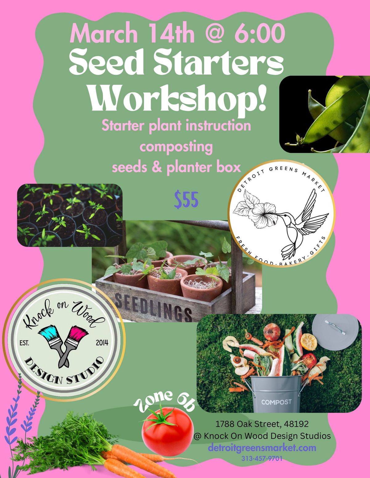 Seed Starters & Starter Box Workshop!