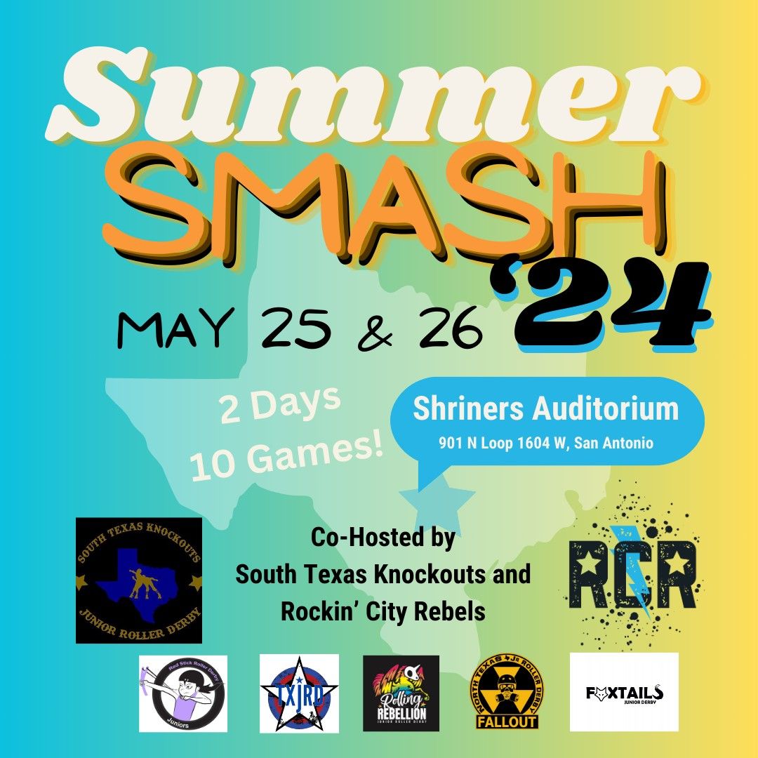 Summer Smash 2024 with Rockin' City Rebels & South Texas Knockouts