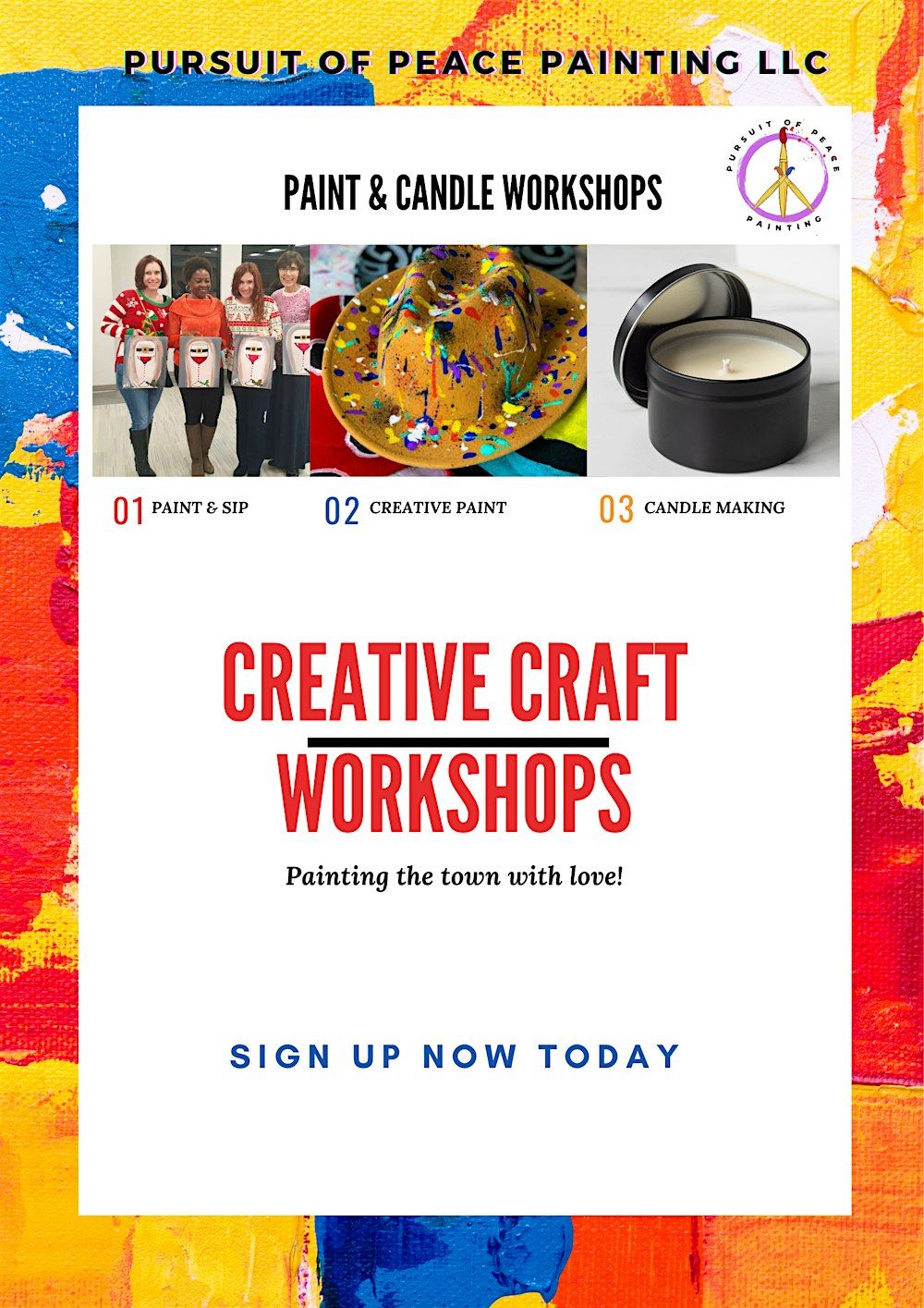 PAINT & CANDLE WORKSHOP