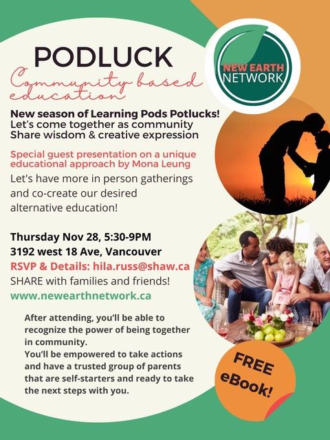 Podluck ~ Learning Pods Potluck, Vancouver 