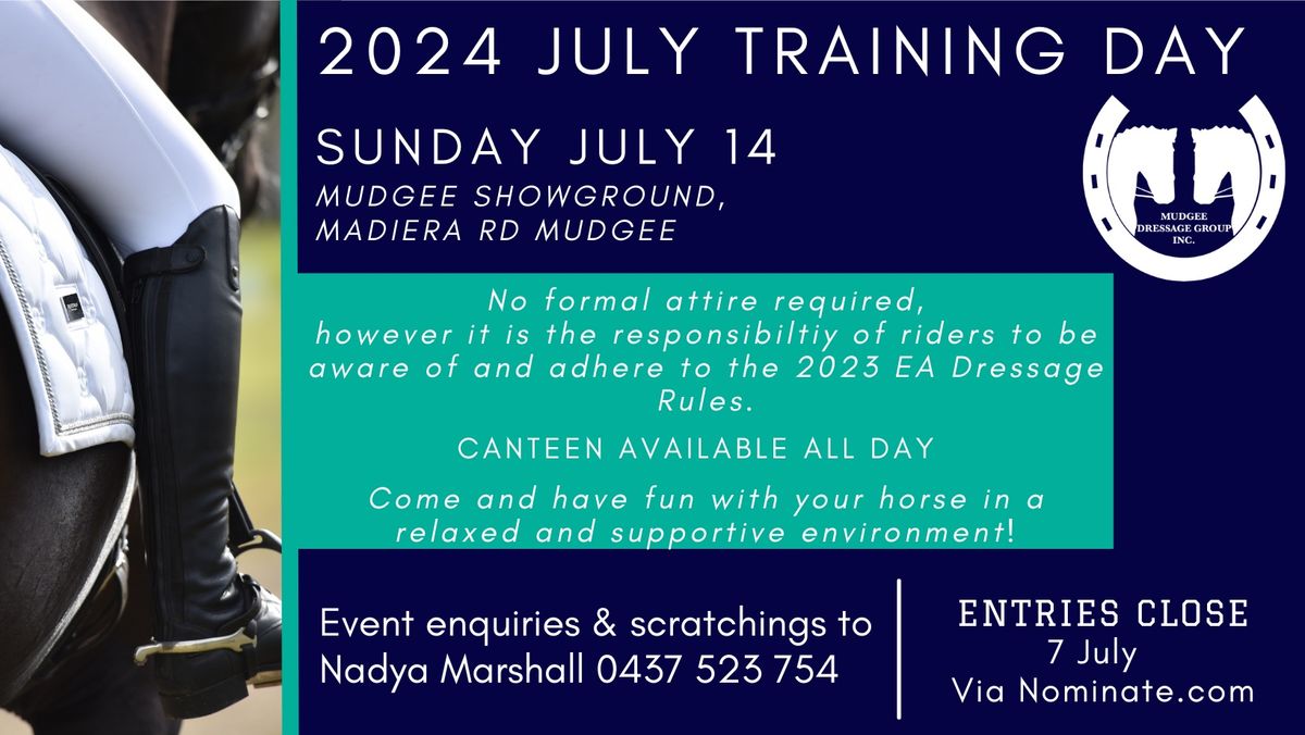 MDG 2024 July Training Day