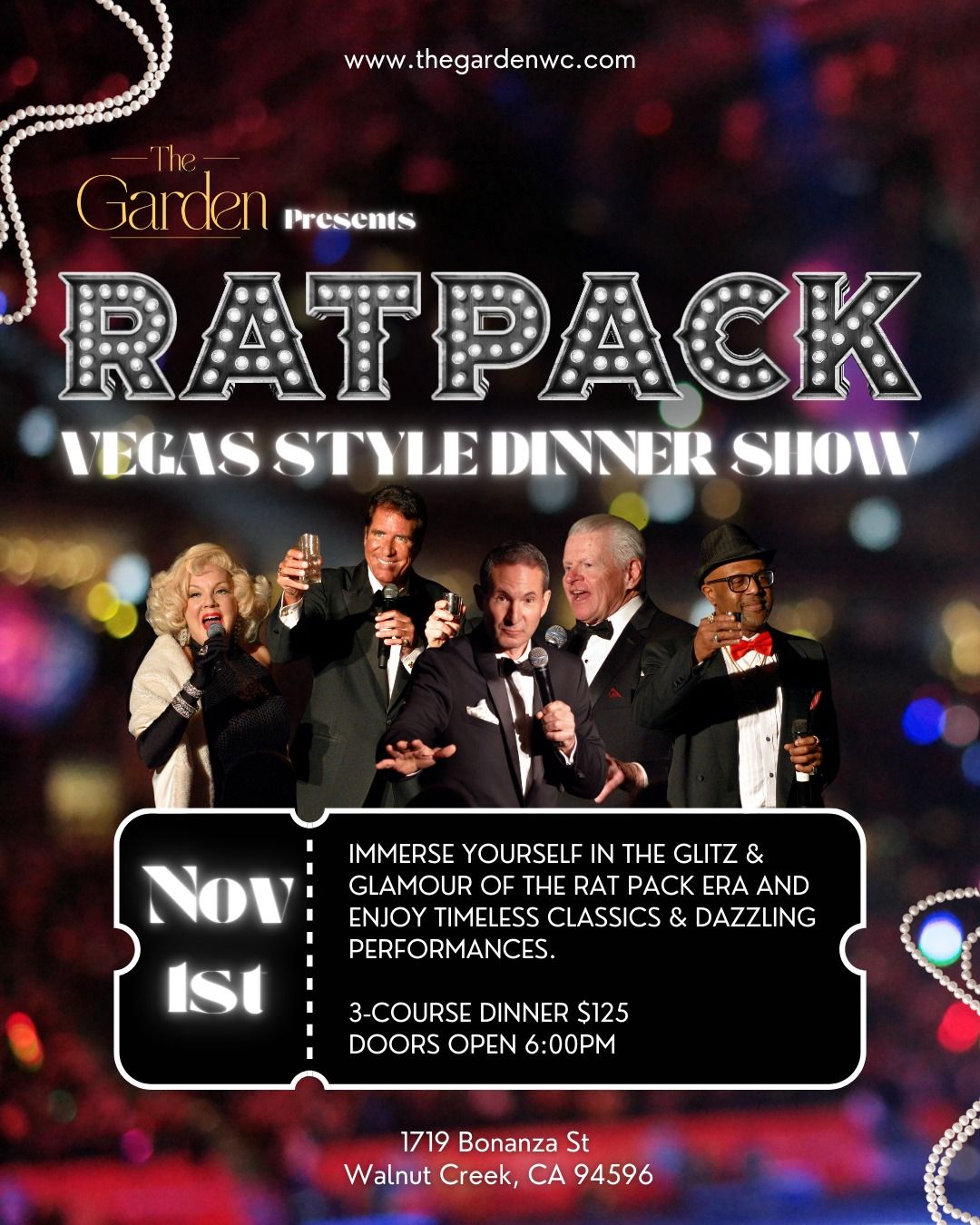 The Rat Pack | Vegas Style Dinner Show