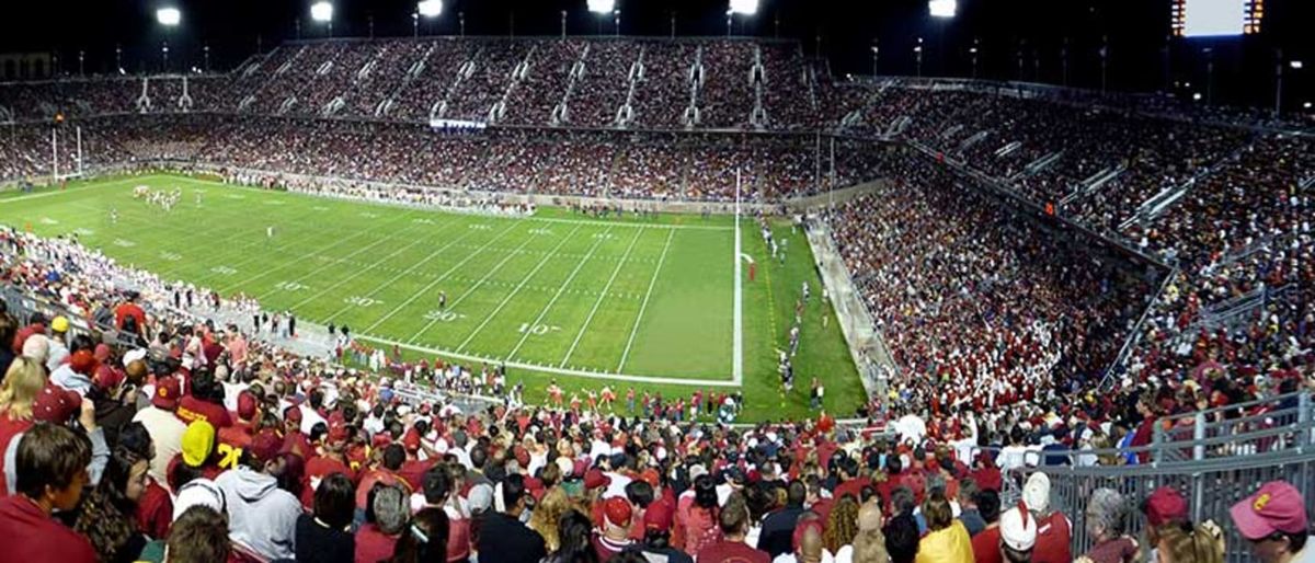 San Jose State Spartans at Stanford Cardinal Football at Stanford Stadium