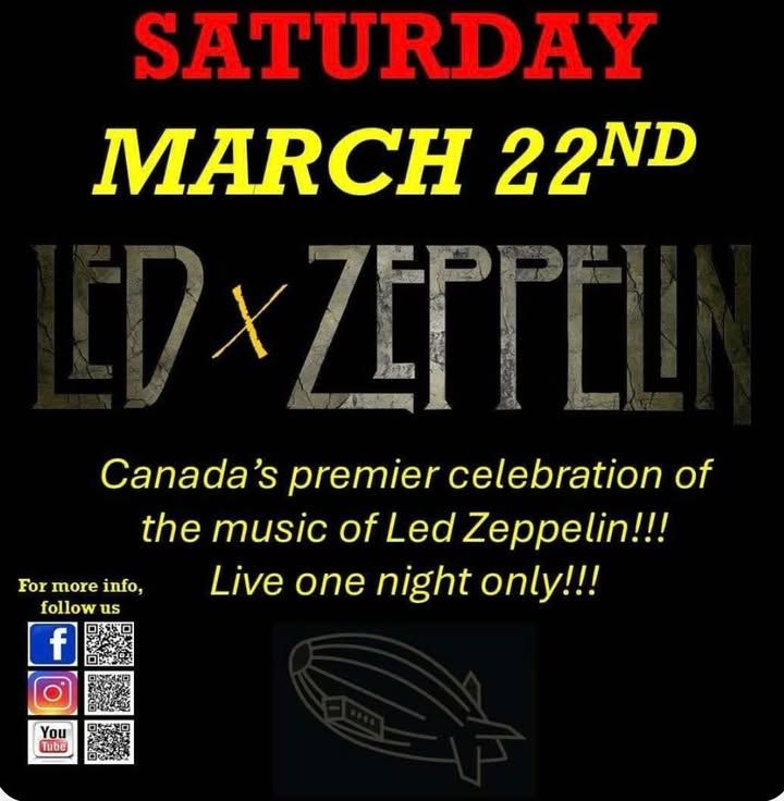 Led by Zeppelin -A tribute to the music of Led Zeppelin